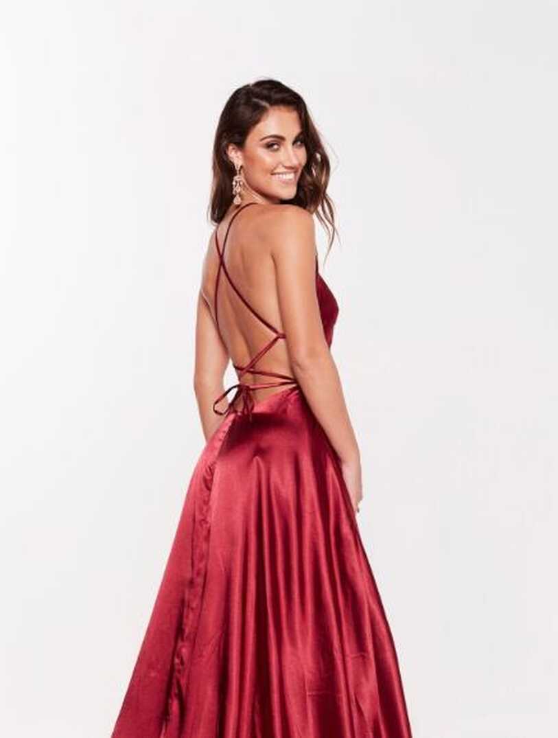 High Thigh Slit Burgundy Prom Dress Long Off-the-shoulder ...