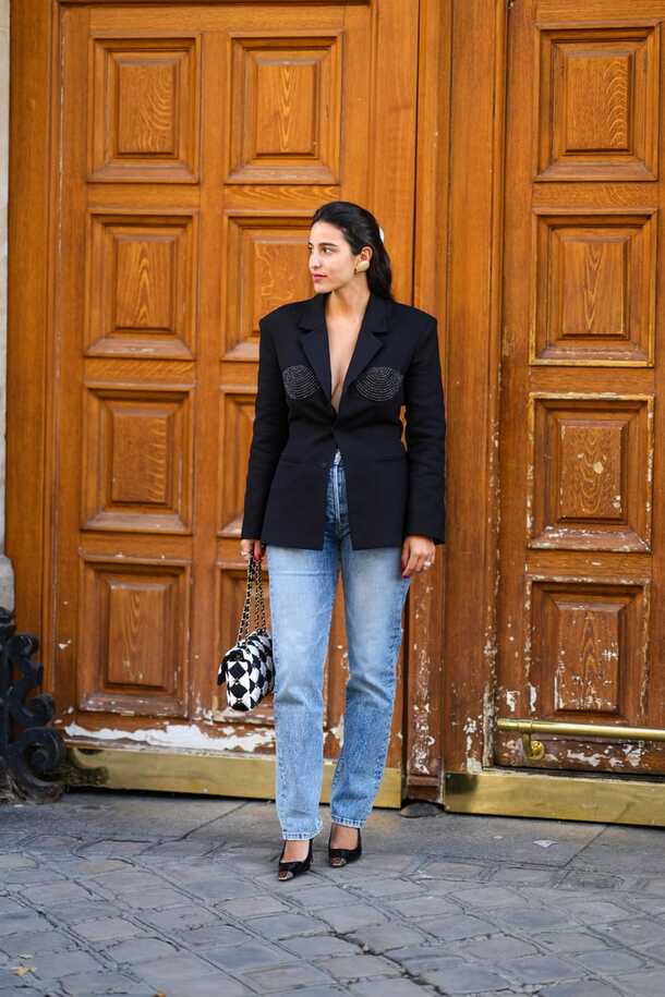 Holiday Party Outfit Ideas With Jeans | POPSUGAR Fashion