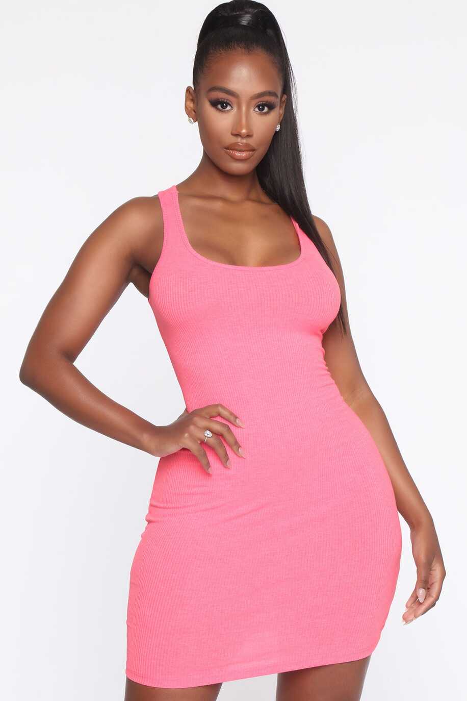 Holland Bodycon Dress - Neon Pink | Fashion Nova, Dresses ...