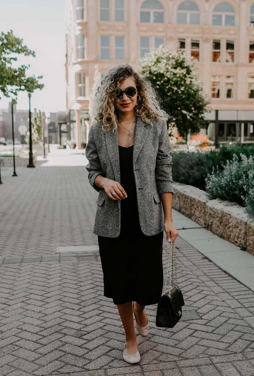 How To Wear a Blazer With a Dress Countless Ways - MY CHIC OBSESSION