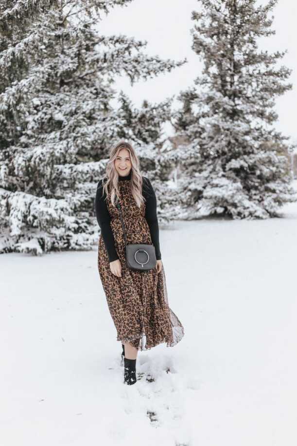 How to: Wear A Dress in Winter - Kiteen Marie