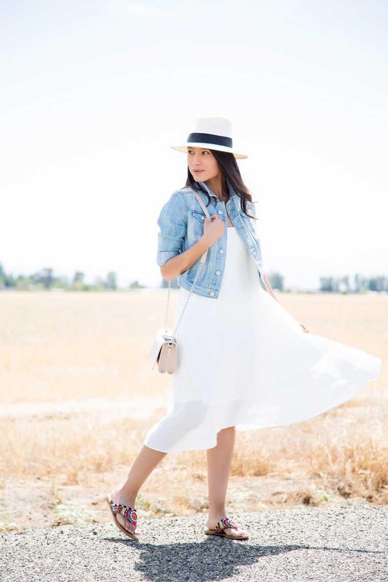 How to Style A White Dress For Summer