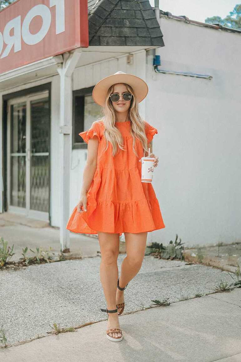 How to Wear Orange this Summer - Blonde Bedhead