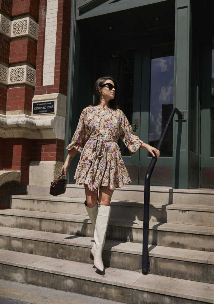 How to Wear your Summer Dresses in the Fall - Uptown with Elly Brown