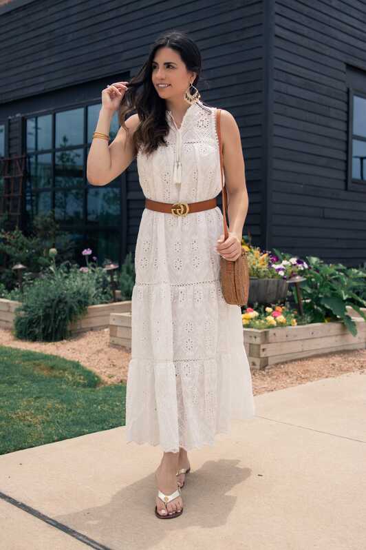 How to wear a White Maxi Dress — Lizandra Liane