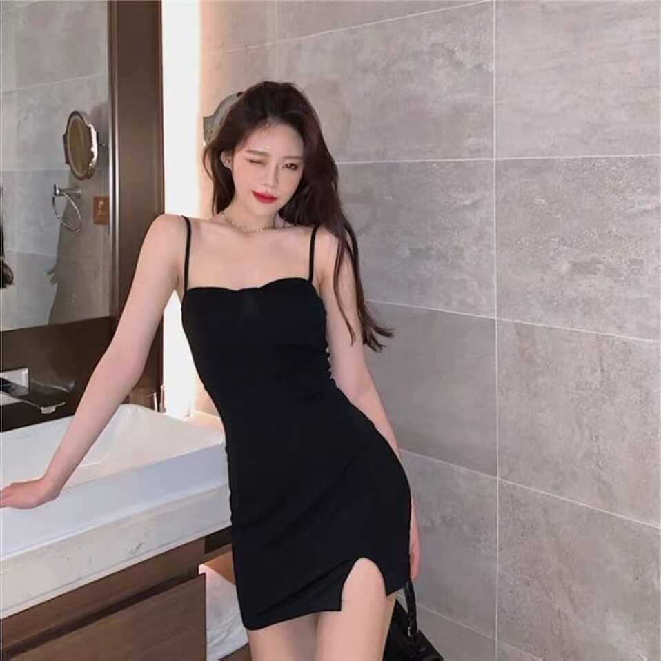 INS hot design Club or party style sexy black dress | Lazada PH