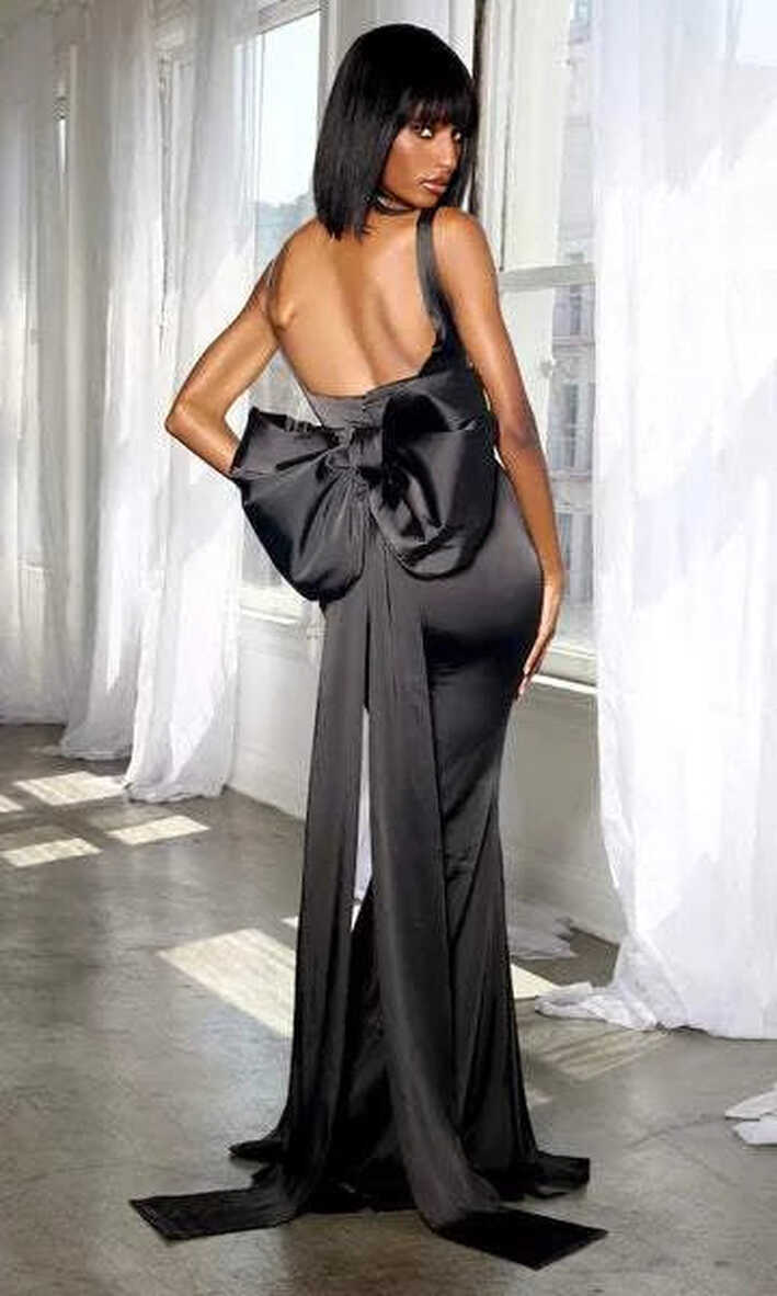 Incredible Black Evening Dress| Evening Dresses – D&amp;D Clothing