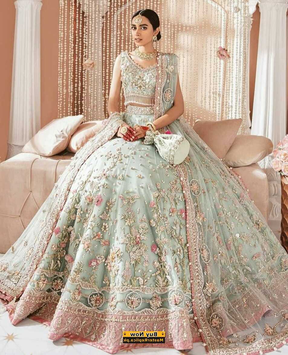 Indian Bridal Maxi Dress Master Replica 2020 - Master Replica Pakistan