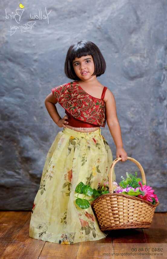 Indo-Western Kids&#39; Wear With A Lovely Floral Theme!