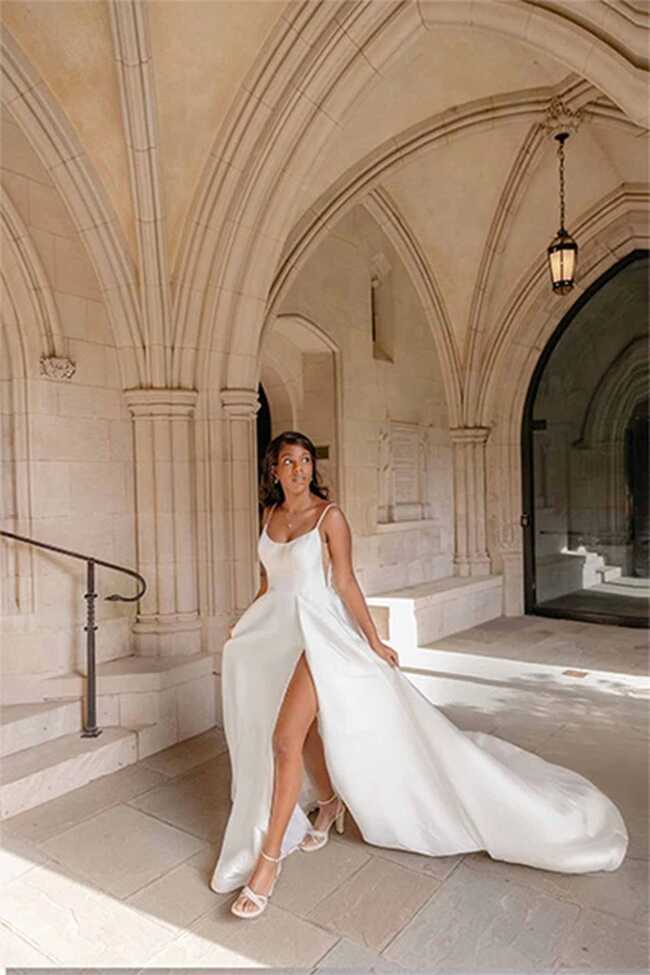 Ivory vs. White Wedding Dresses | True Society Bridal Shops