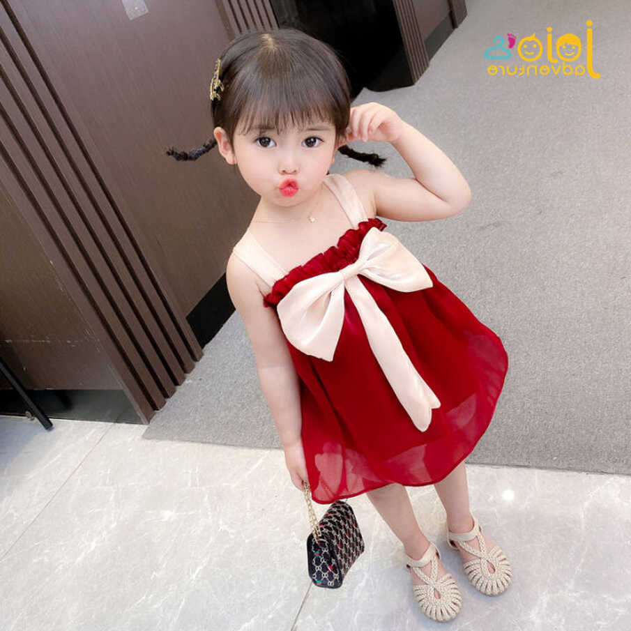 JOJO&#39;S ADVENTURE Korean version Girls&#39; dresses summer child little ...