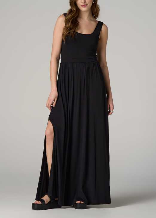 Jersey Tank Tall Maxi Dress with Pockets | American Tall