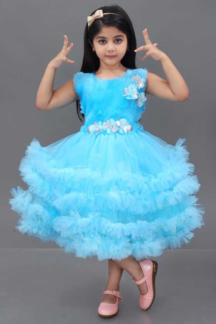 JhilikGarments Baby Girls Below Knee Festive/Wedding Dress Price ...