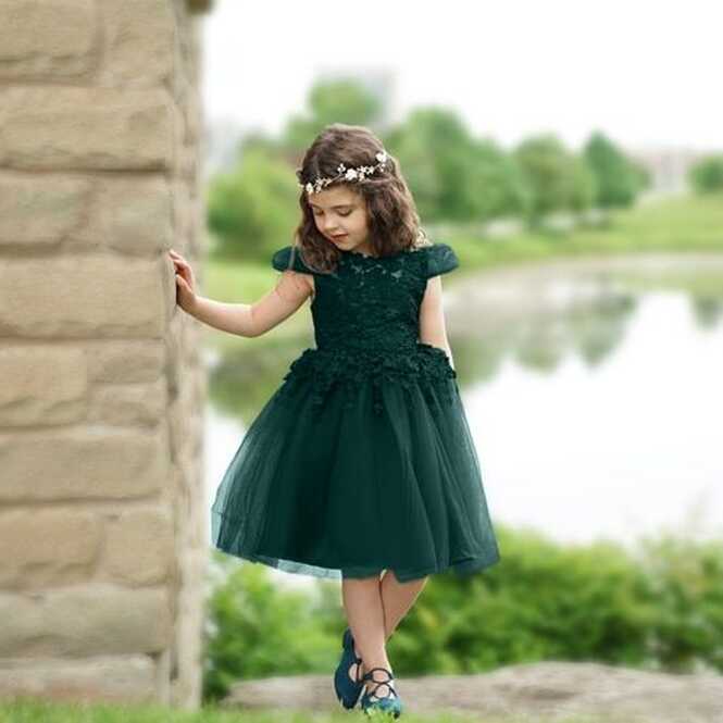 Joan Dress - Emerald Green