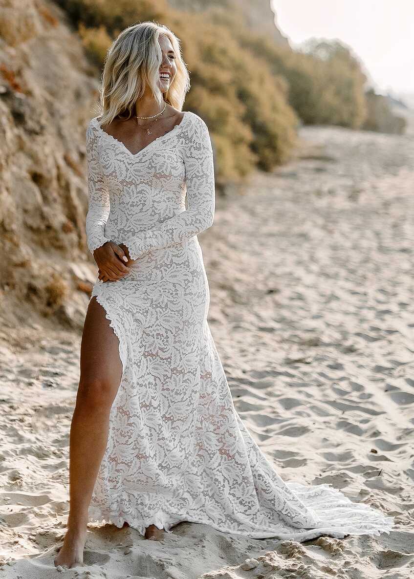 Julie | Long Sleeve Lace Wedding Dress | Wear Your Love