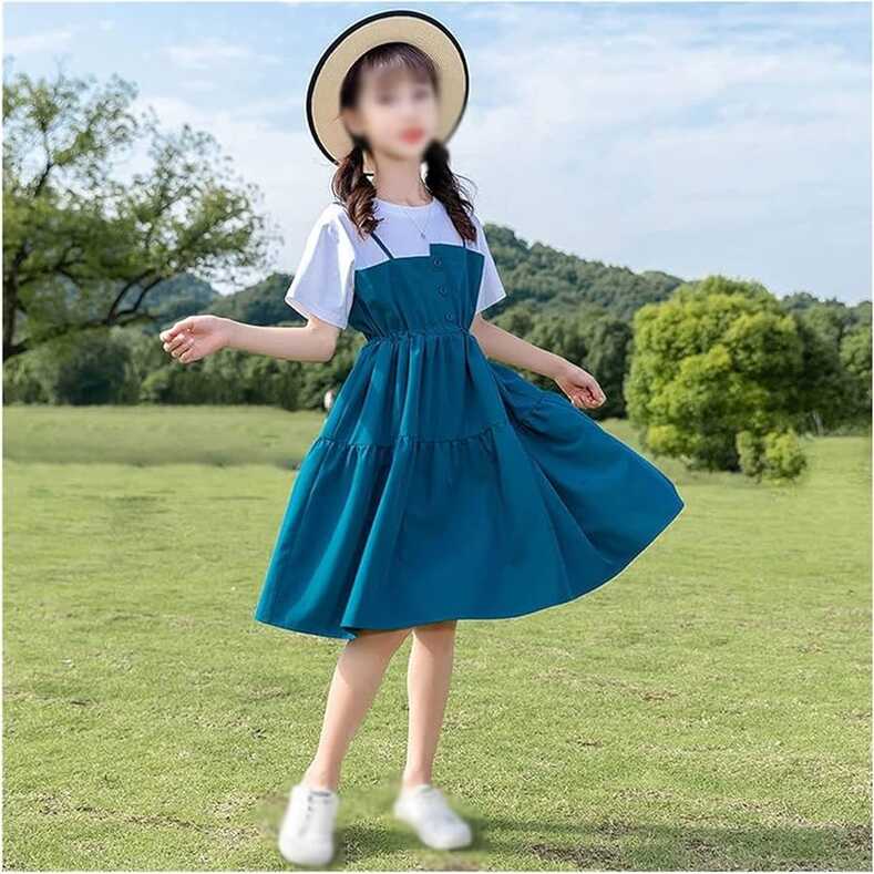 KJHD Summer Costume Clothes Girls Casual Dress Dresses Party ...