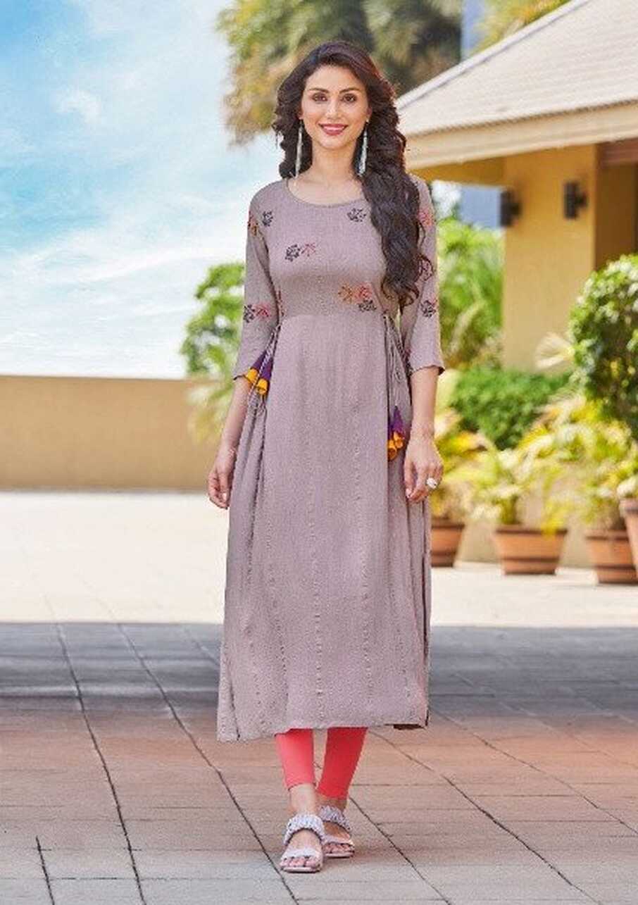 Kadlee Innayat Fancy Wear Naira Cut Kurti Collection