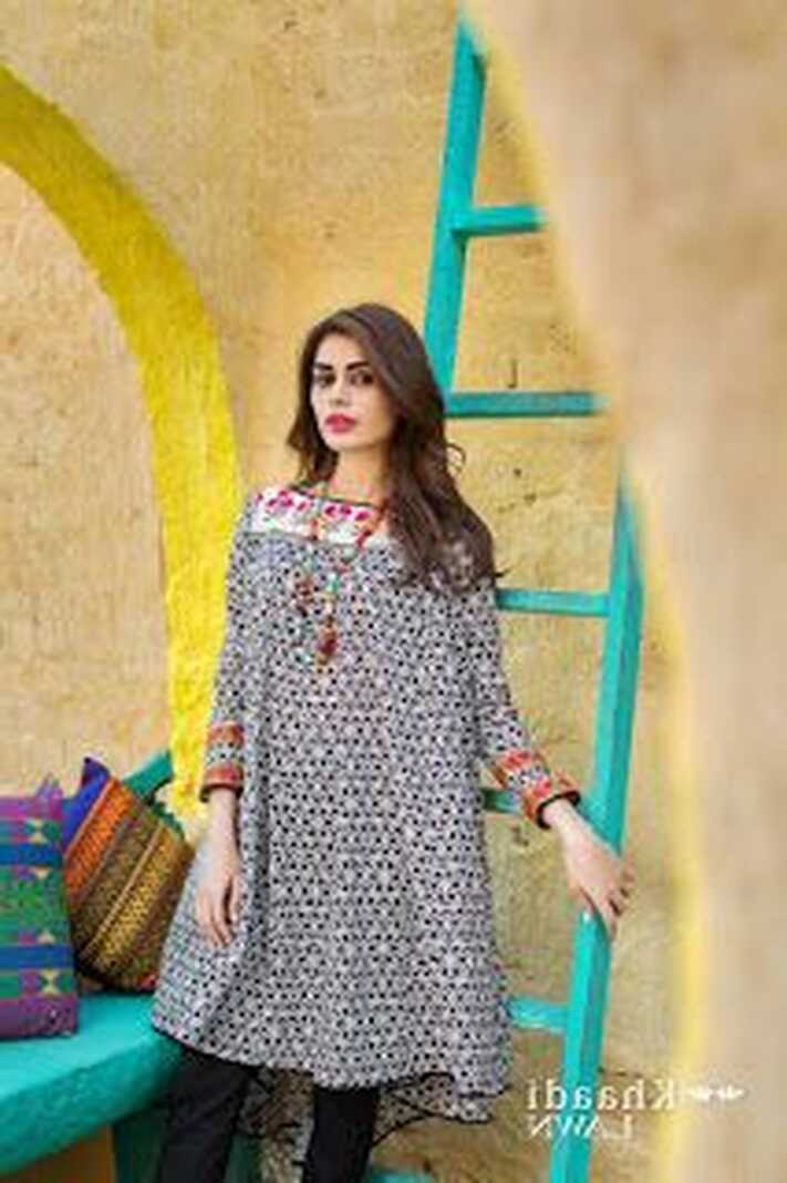 Khaadi Summer Lawn Print Collection 2018 Dresses For Girls ...