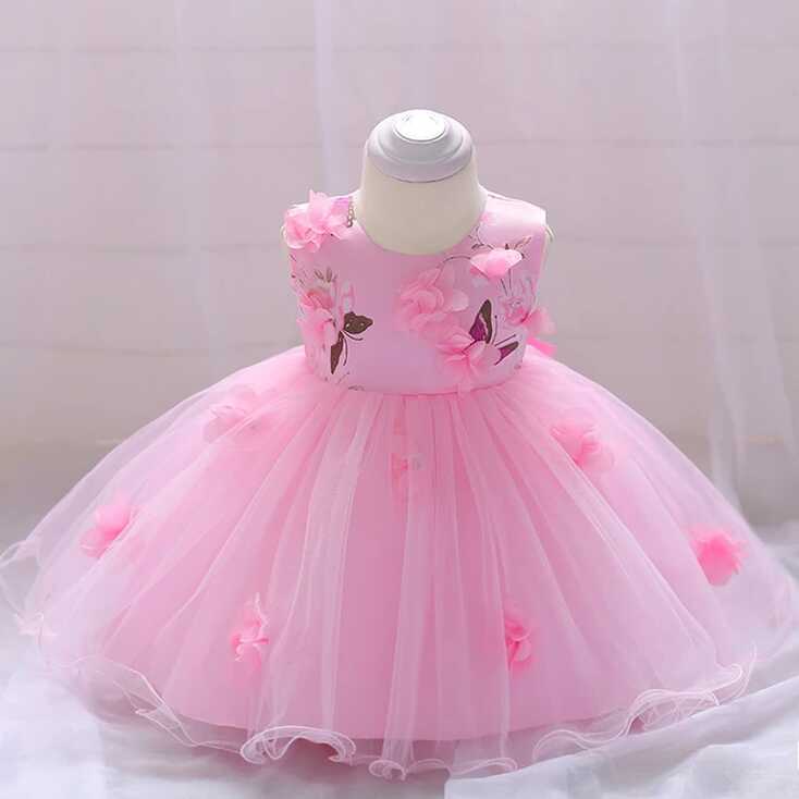 Kids Flower Princess Dresses Girls Baby | Baby Girl Dresses Party ...