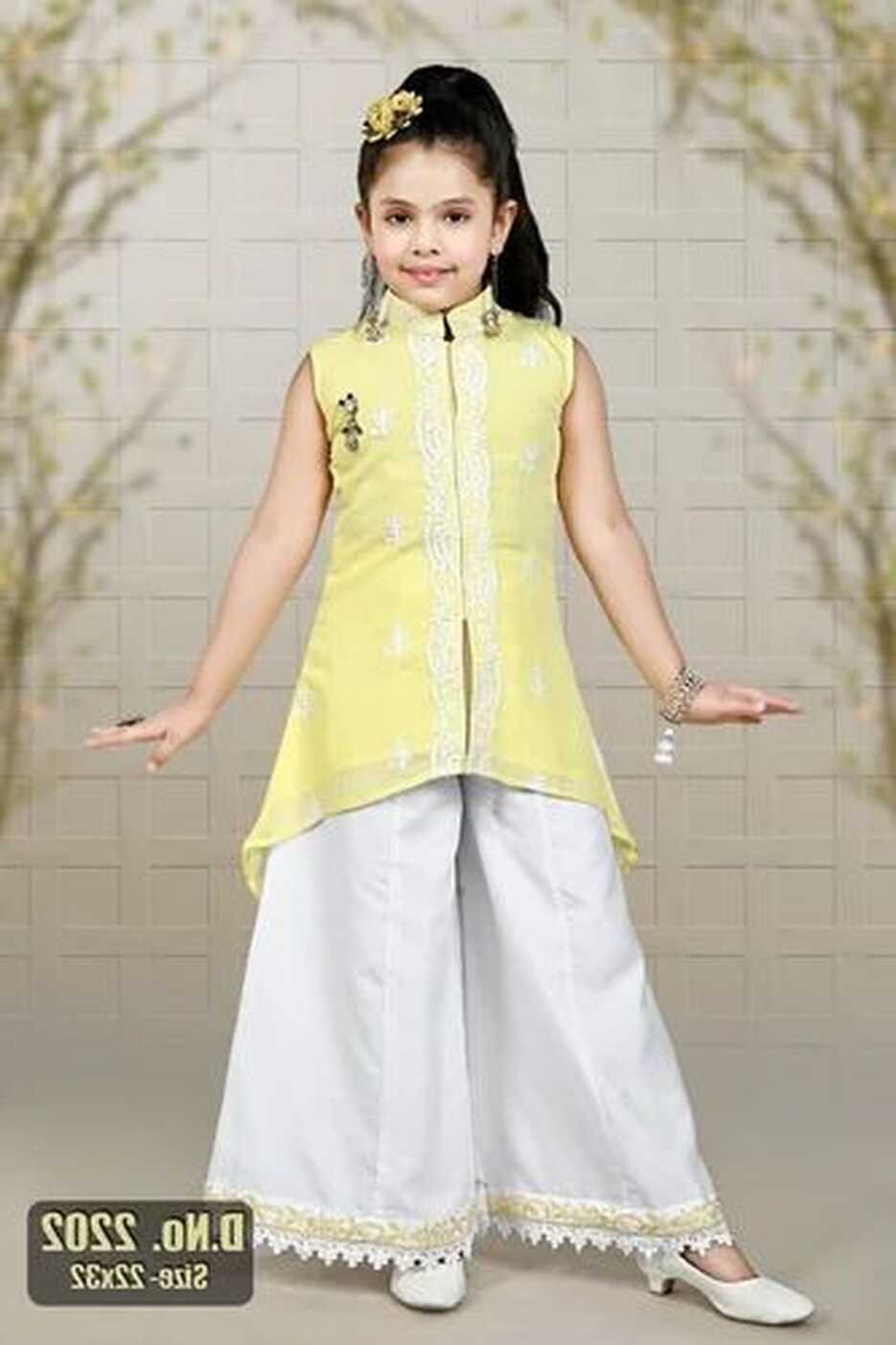 Kids Girls Plazzo Dress at Rs 810/piece | Kids Plazzo in New Delhi ...