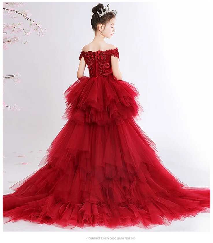 Kids Girls Princess Dress | Wedding Dress Kids Girls | Girls Kids ...