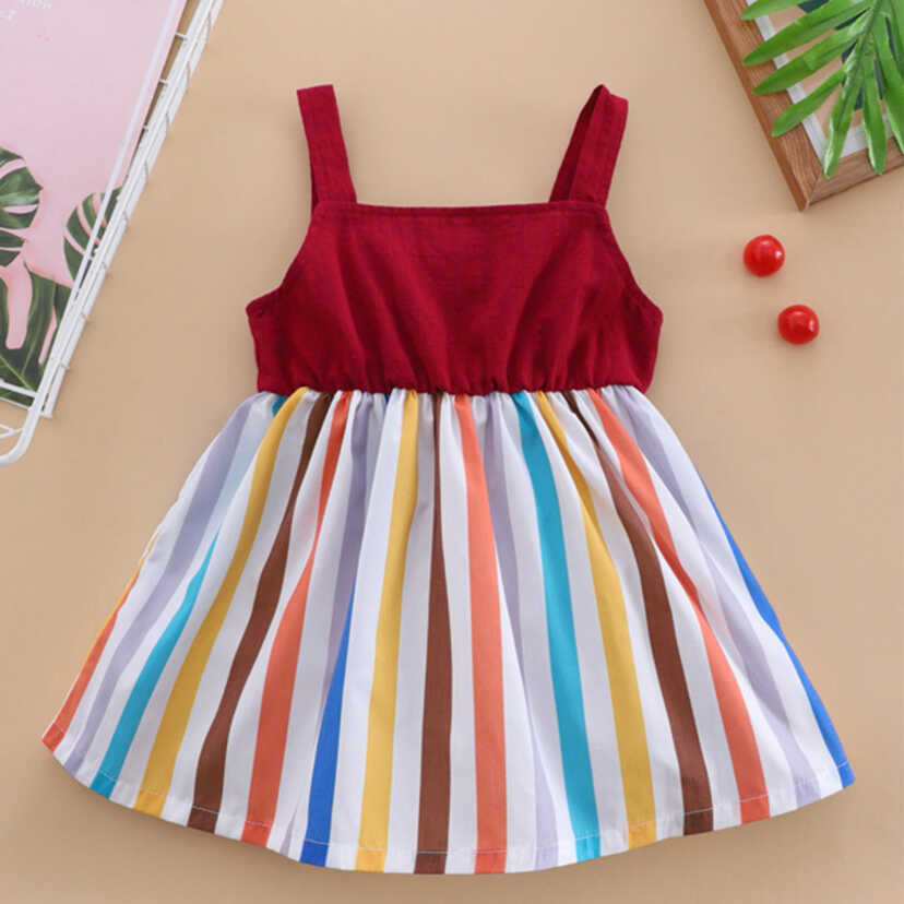 Kids Stylish Designer Red Lining Frock &amp; Dresses for Baby Girl ...