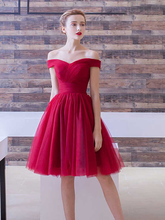 Knee Length Prom Dresses | DressedUpGirl.com