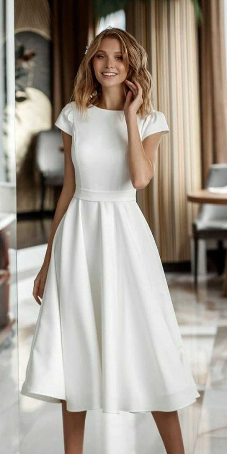 Knee Length Wedding Dresses: 24 Exclusive Styles