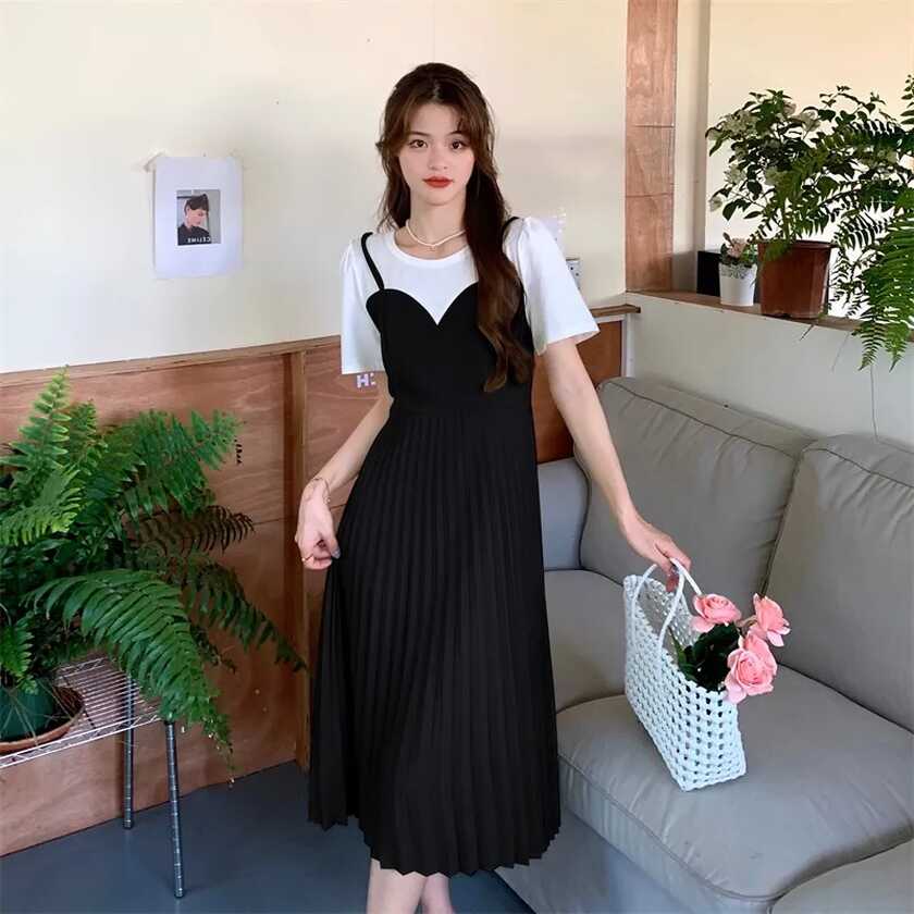 Korean fashion dress for ladies Casual outfit for women New ...