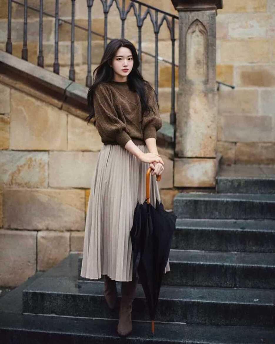 Korean outfit for women: 50 best ideas 2020 (photos) - KAMI.COM.PH