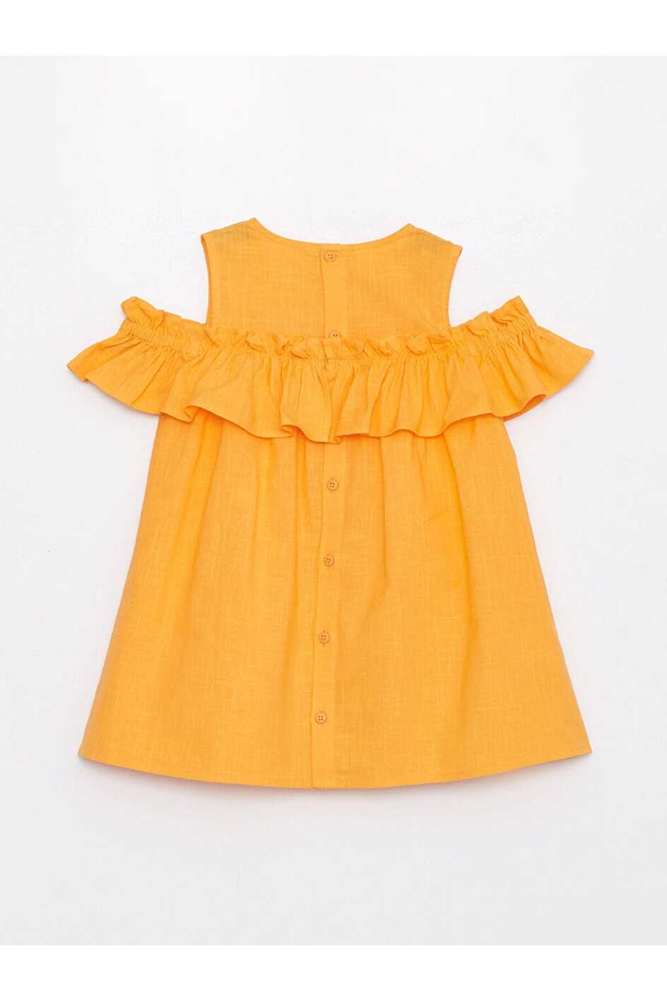 LC Waikiki LCW baby Crew Neck Baby Girl Dress - Trendyol