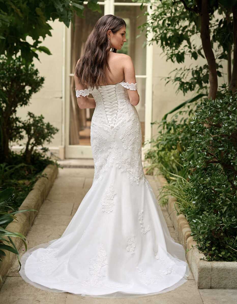 Lace-Up Back Wedding Dresses - WED2B