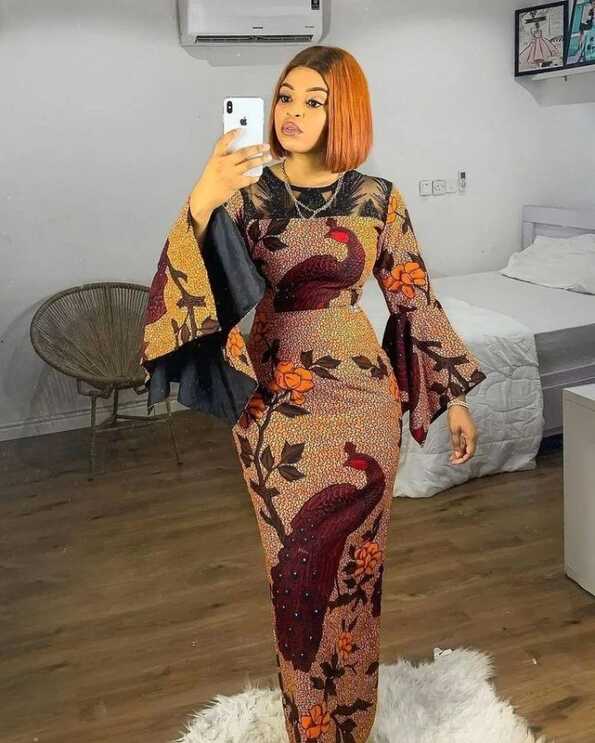 Latest, Best and Simple Ankara Gown Styles For Ladies. - Ladeey