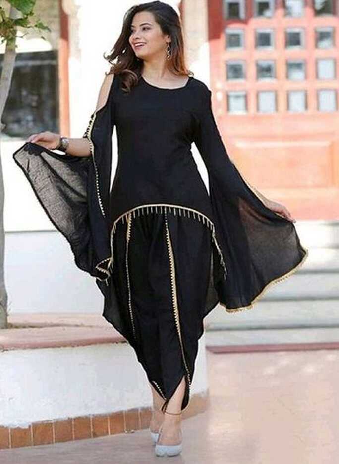 Latest 50 Black Salwar Suit For Women (2022) - Tips and Beauty