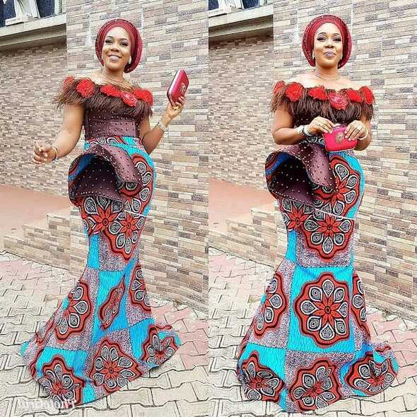 Latest Ankara Long Gown Styles 2019: for Wedding Occasion | Dezango