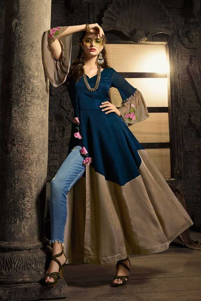 Latest Kurti Designs 2020 Floor Length Kurti Collection For Girls ...