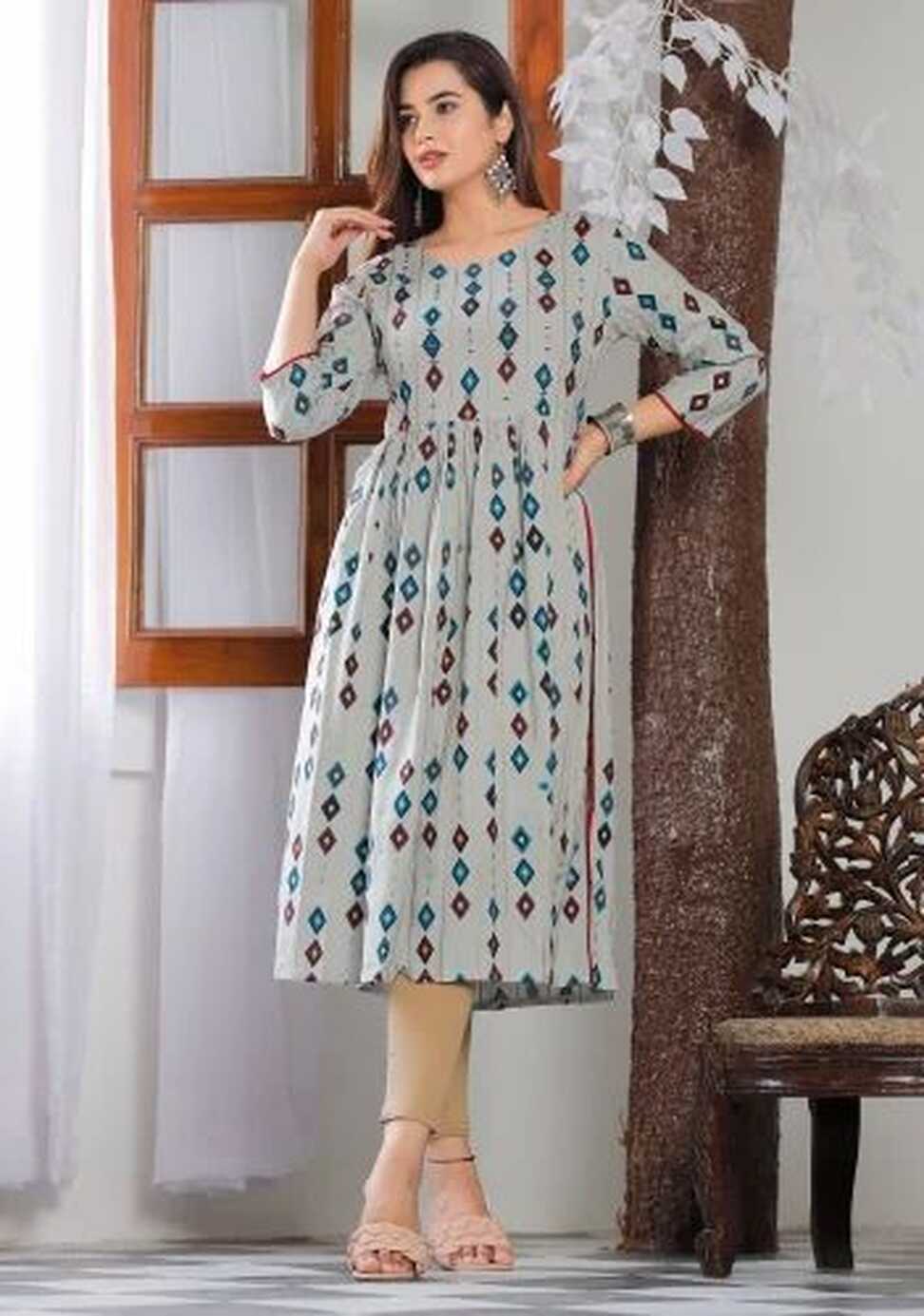 Latest Naira Cut Anrakali Kurti at Rs 945 in Jaipur | ID ...