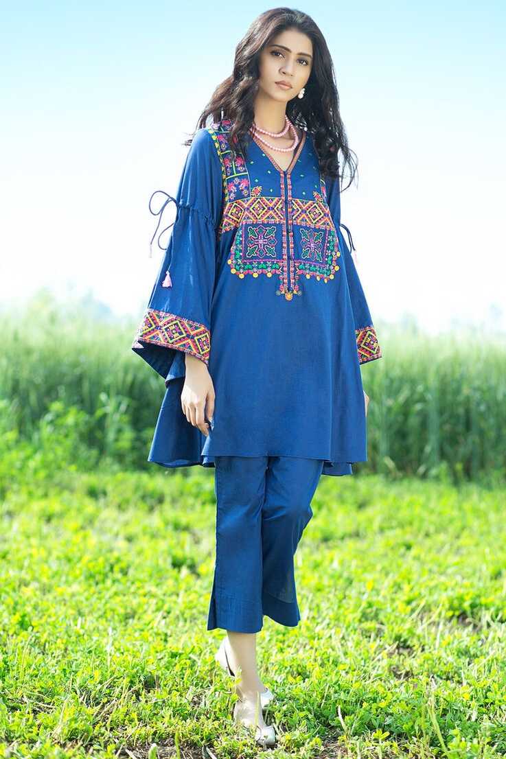 Latest Summer Kurti Designs &amp; Tops Origins Collection 2024