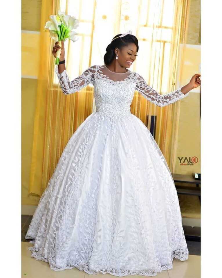 Latest Wedding Gowns in Nigeria 2020 - Belmadeng | Latest wedding ...