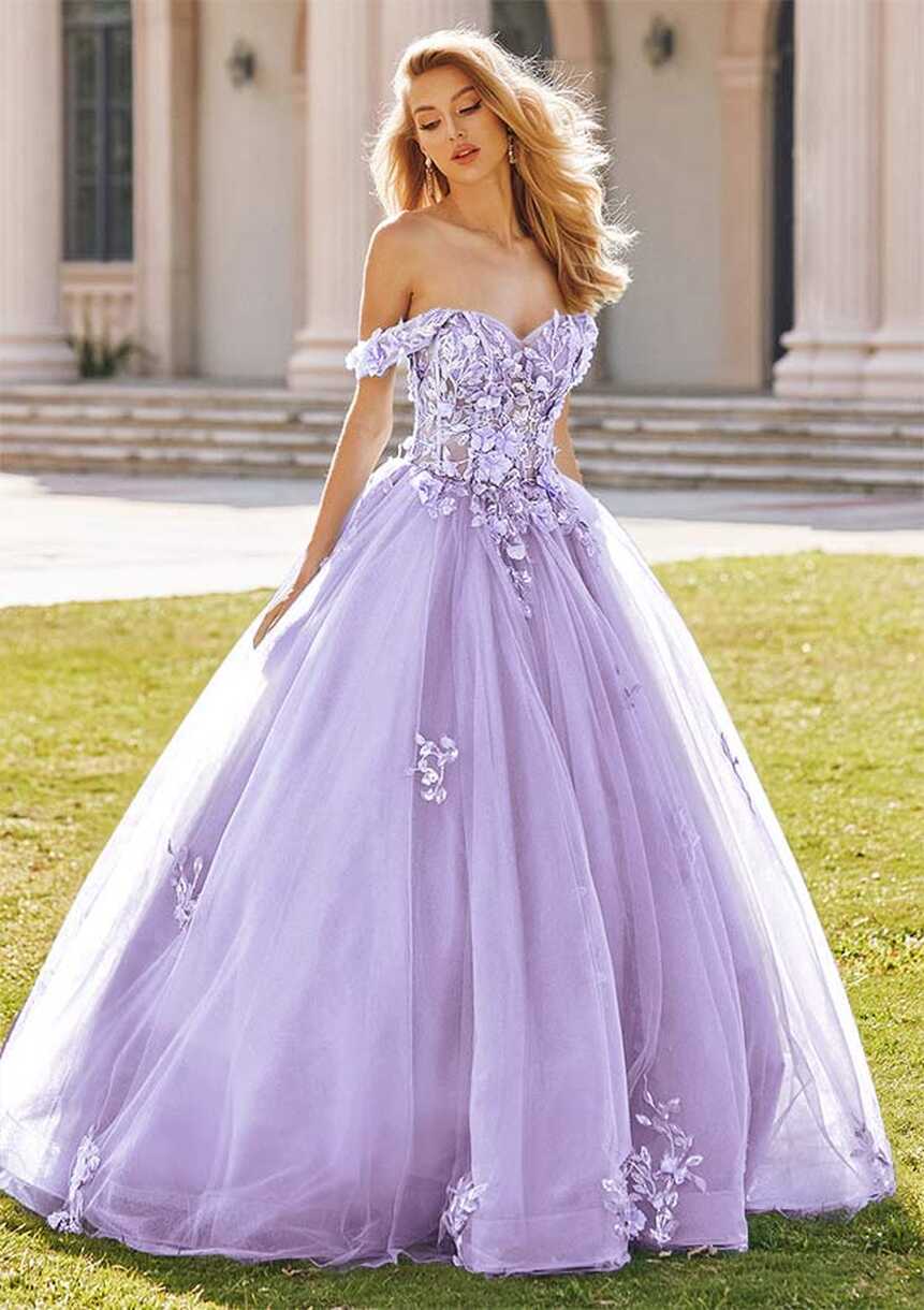 Lavender Sexy, Unique, Elegant Prom Dresses 2024 - STACEES