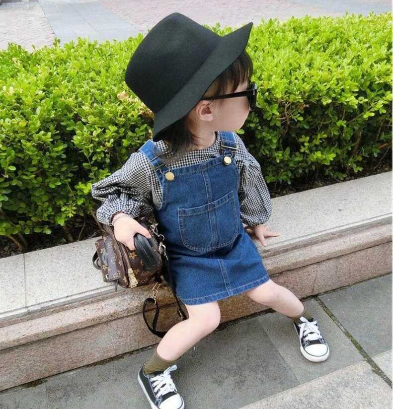 Little Baby Girl Jeans Dress Recommended 2 to 6 Years Old Only ...