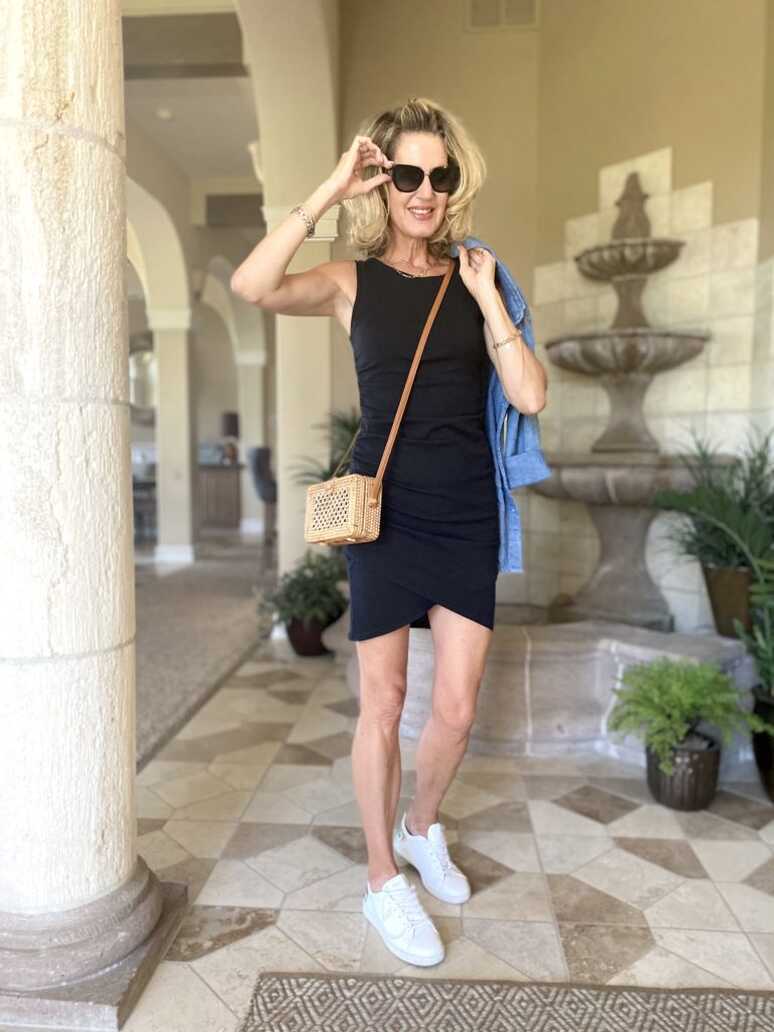 Little Black Dress, Summer Style - Midlife in Bloom