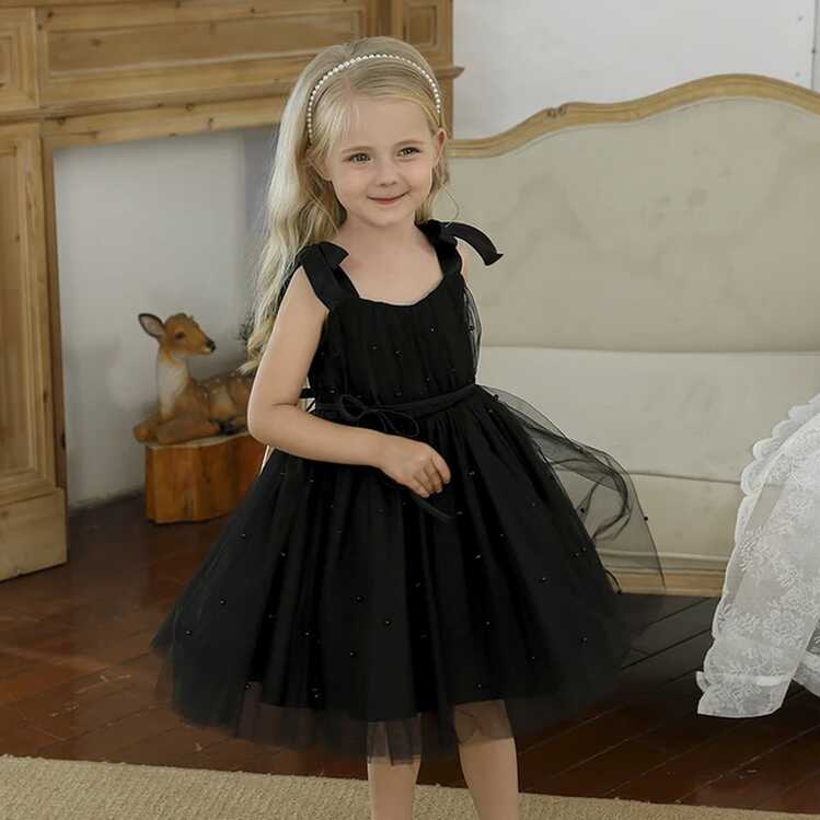 Little Black Dress Girls Prom Dress for Girls Formal Party Dress ...