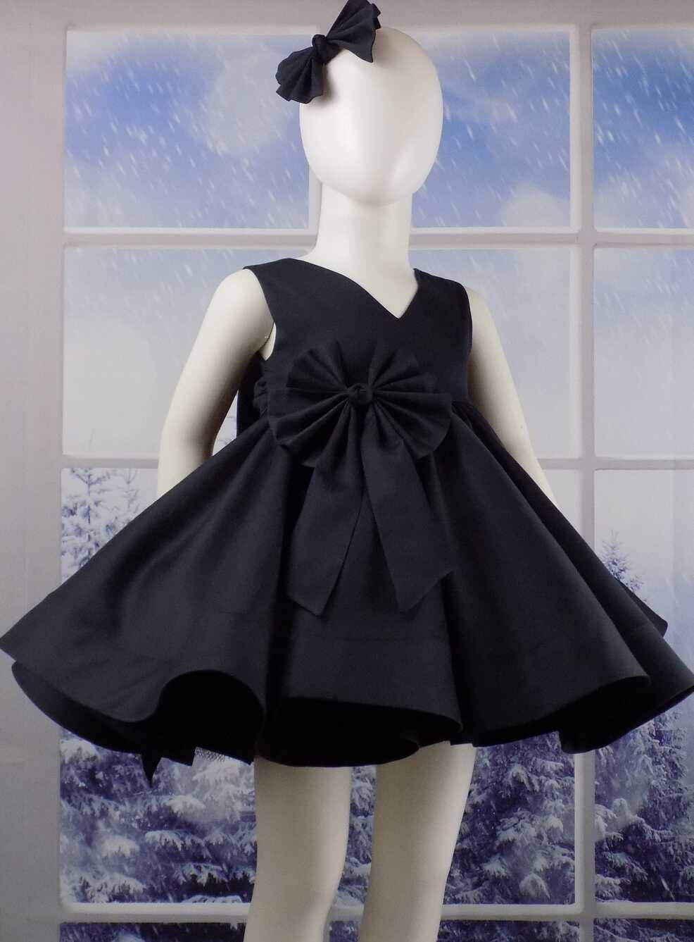 Little Girls Black Dress, Black Dress, Fancy, Formal, Special ...