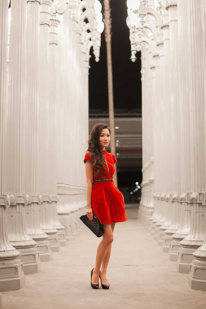 Little Red Dress :: Lush velvet &amp; Delicate jewels - Wendy&#39;s Lookbook