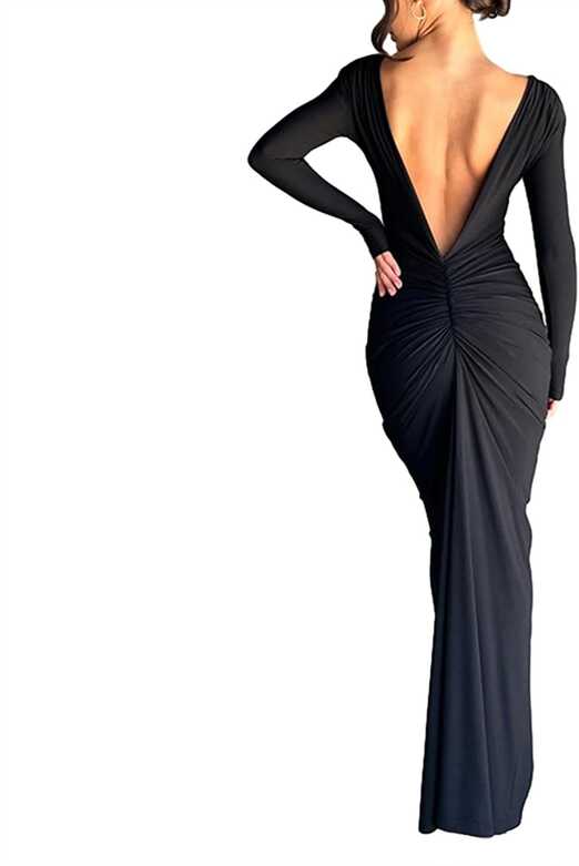 Loalirando Women&#39;s Long Dress Backless Dress Elegant Long ...