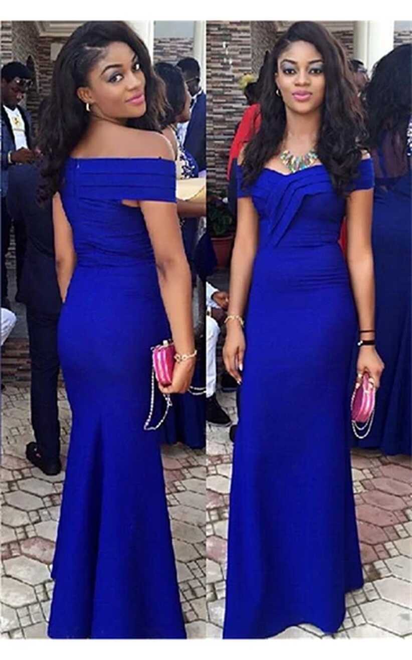 Long Elegant Royal Blue Prom Dresses - June Bridals