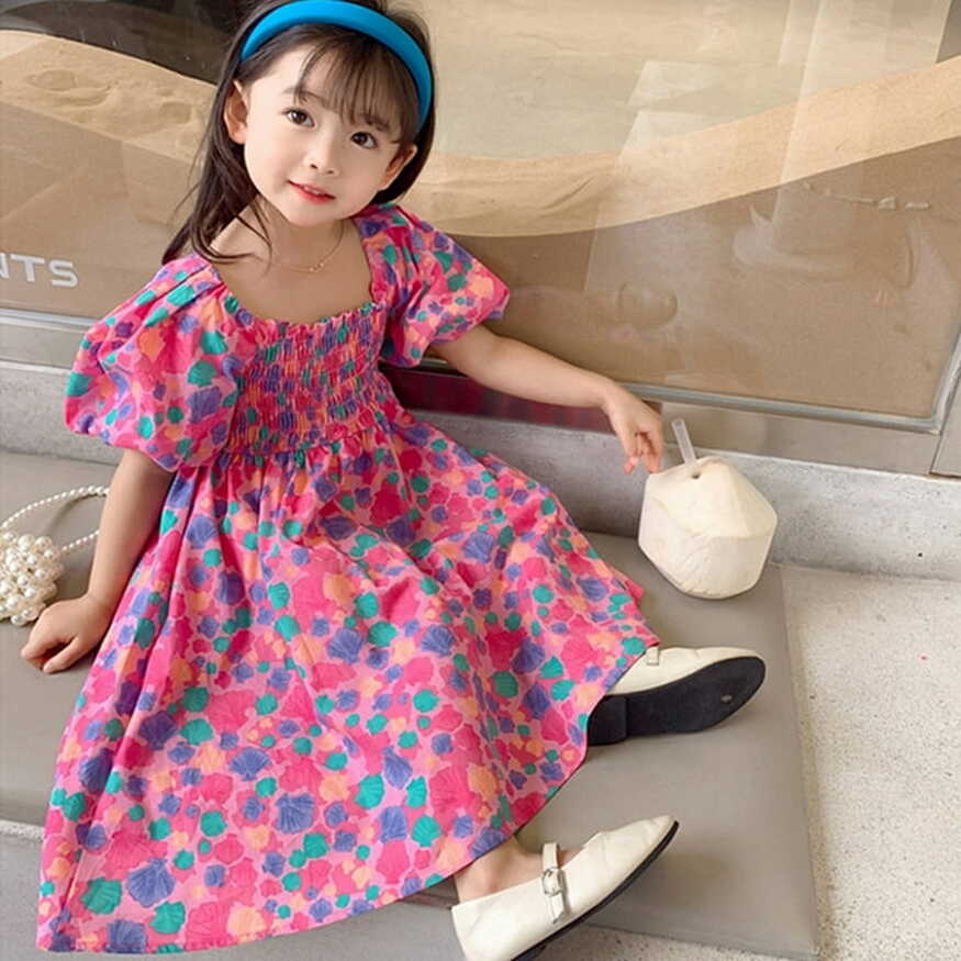 Long Sleeve Children Dress Dress Girls Size10 Toddler Kids Baby ...