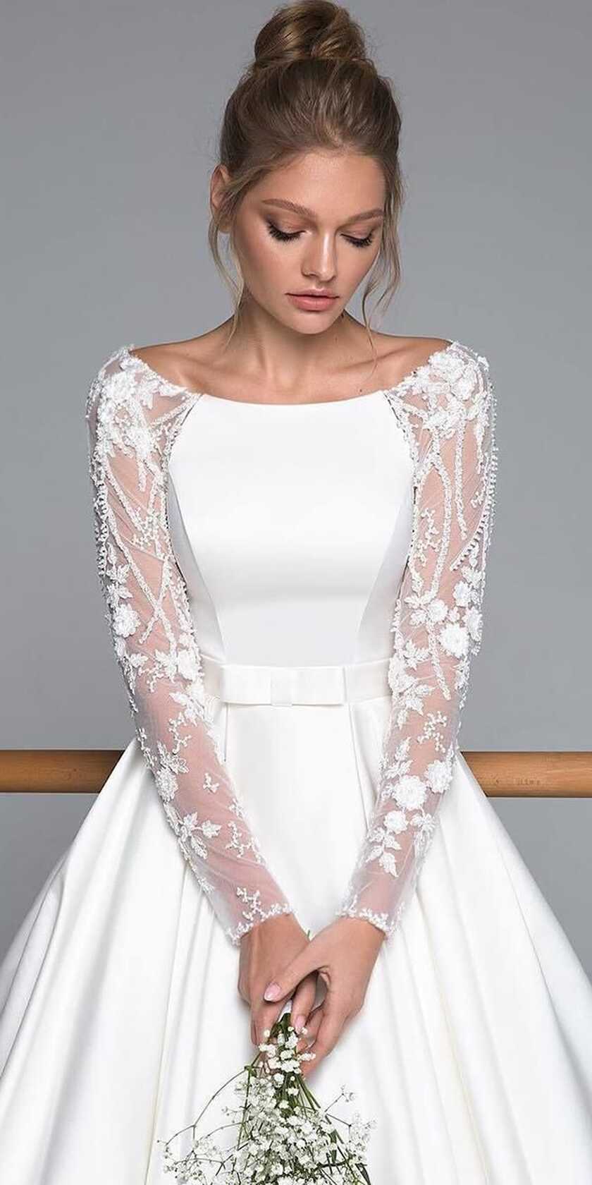 Long Sleeve Wedding Dresses: 30 Perfect Variants