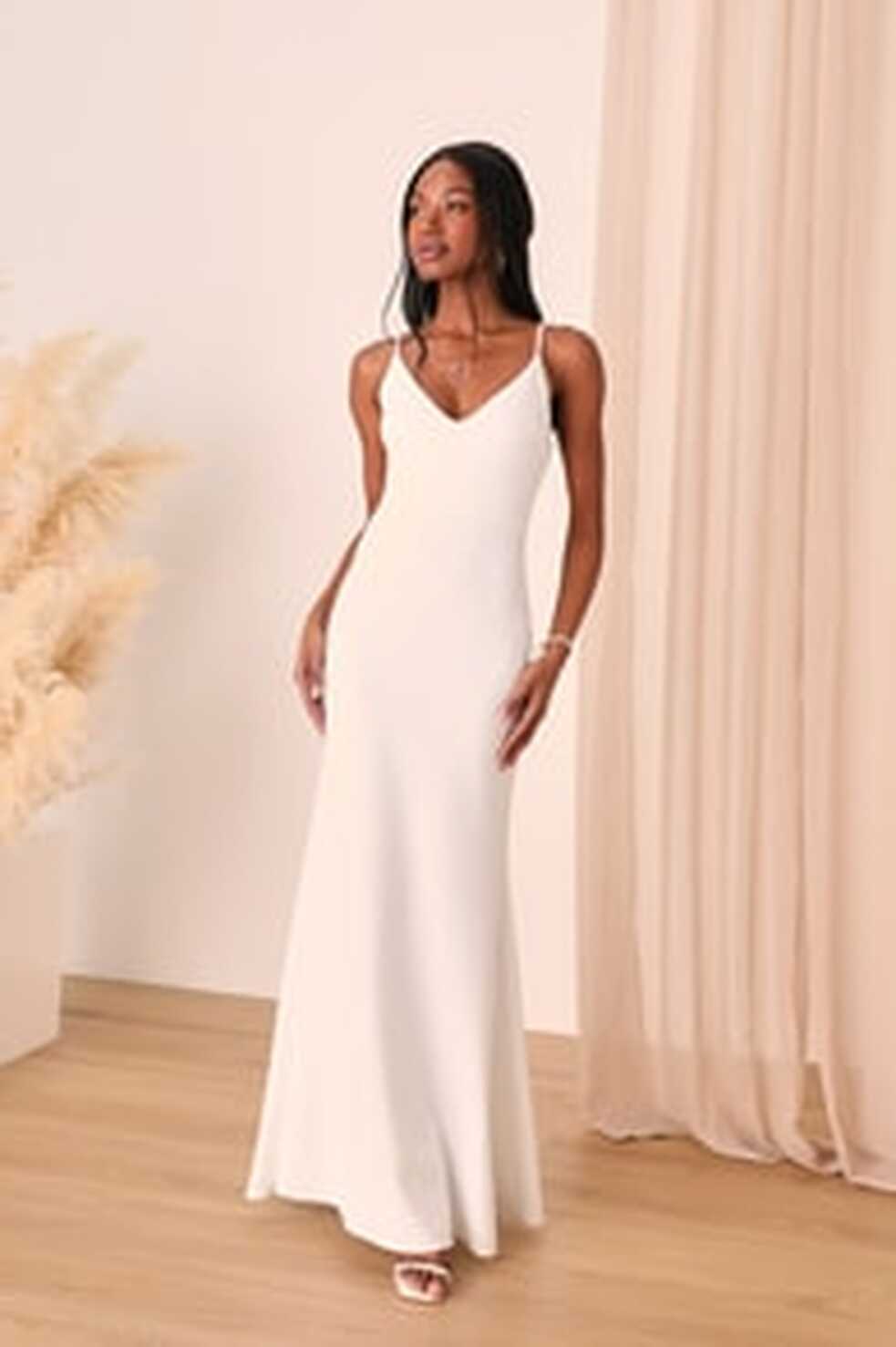 Long White Maxi Dresses | Shop White Maxi Dresses with Sleeves - Lulus